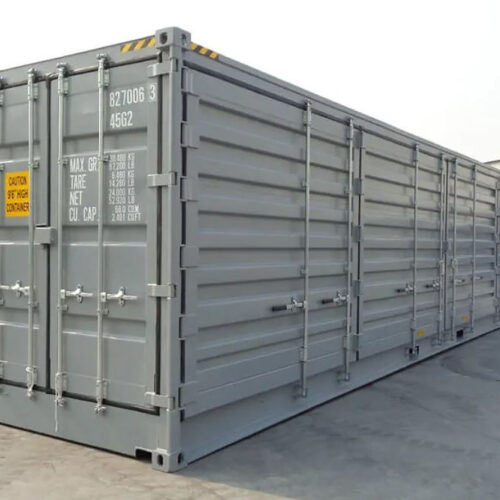40-Fuß-Seecontainer mit seitlicher Öffnung