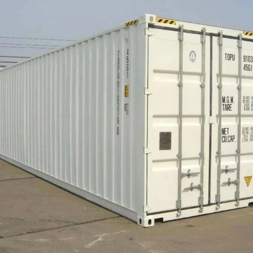 40-Fuß-weißer Versandcontainer – neu