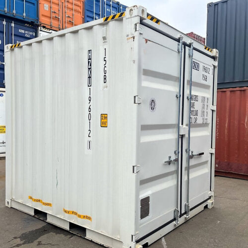 10-Fuß-Kubus-Seecontainer – IICL-Standardweiß